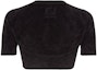 Lookbook (Women) FENDI x SKIMS Black Crew Neck Short Sleeve Shapewear T-Shirt. FZX743AGINF0GME