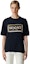 Shop (Women) FENDI x VERSACE SS22 Logo Patch Short Sleeve T-Shirt Women Black FS7900AJKLF0GME