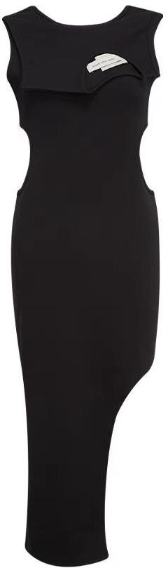women-feng-chen-wang-black-knit-elastic-waist-sleeveless-deconstructed-dress-fs-11-dre-1806