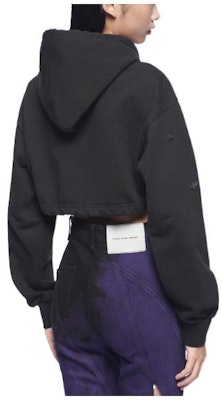 (W) Sudadera Crop Negra con Logo Feng Chen Wang. FF12HOO415B Lookbook (W) Sudadera Crop Negra con Logo Feng Chen Wang. FF12HOO415B