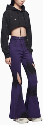 (W) Sudadera Crop Negra con Logo Feng Chen Wang. FF12HOO415B Shop (W) Sudadera Crop Negra con Logo Feng Chen Wang. FF12HOO415B