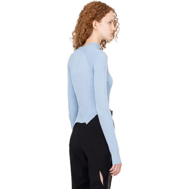 Purchase (W) FENG CHEN WANG Suéter Azul Tejido de Manga Larga. FWS15KT06