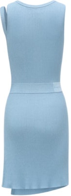 (W) Vestido Midi Azul sin Mangas Feng Chen Wang con Diseño Cortado. FWS17KT10 Lookbook (W) Vestido Midi Azul sin Mangas Feng Chen Wang con Diseño Cortado. FWS17KT10