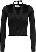 (Women) Feng Chen Wang Halter Neck Solid Color Knit Sweater. FWF16KT13B (Women) Feng Chen Wang Halter Neck Solid Color Knit Sweater. FWF16KT13B