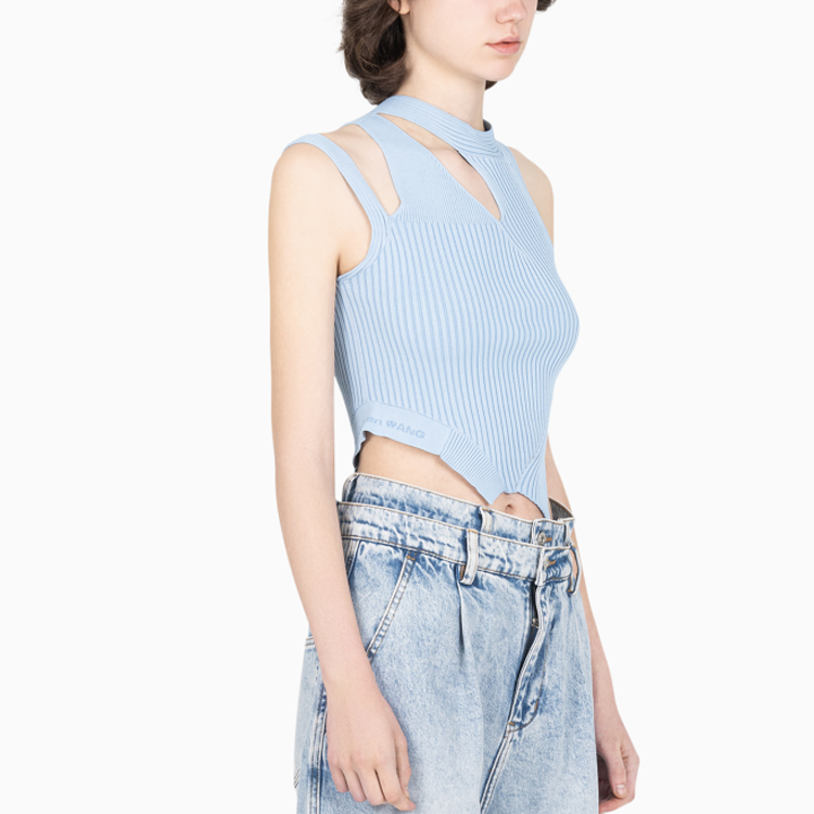 Lookbook (W) 馮晨汪修身純色針織毛衣 FWS15KT08B