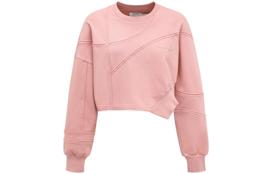 Order (W) 馮晨汪純色寬鬆短版圓領衛衣 FWF16HD02