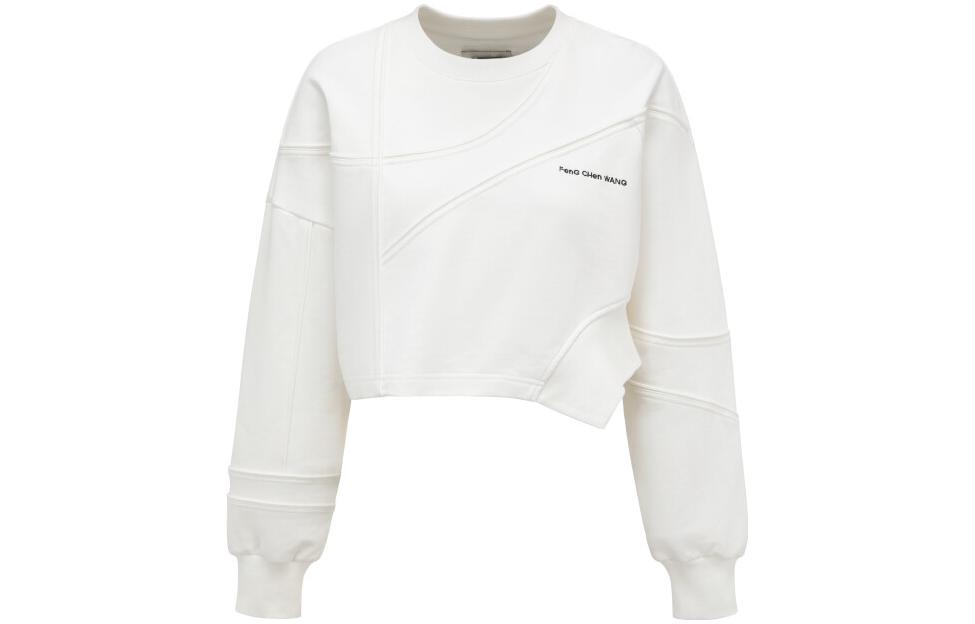 Shop (W) 馮晨汪純色寬鬆短版圓領衛衣 FWF16HD02