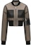 Buy (W) Chaqueta Corta en Capas de Malla Feng Chen Wang Colorblock Caqui. FWS17JK10
