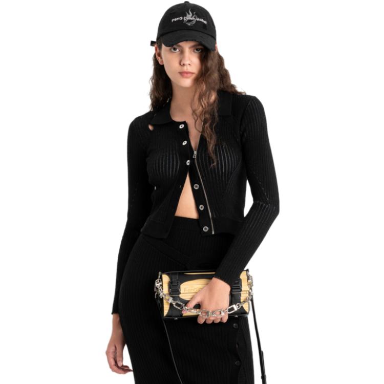 Lookbook (W) Suéter de Punto Color Sólido Feng Chen Wang. FWF16KT04B