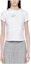 Buy (W) Camiseta Blanca de Manga Corta FENG CHEN WANG SS22 Letter Patch para Mujer. FWS13TS06