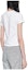 Lookbook (W) Camiseta Blanca de Manga Corta FENG CHEN WANG SS22 Letter Patch para Mujer. FWS13TS06