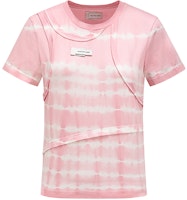 (Women) Feng Chen Wang Tie-Dye Deconstructed Crewneck T-Shirt Pink FWS17TS03 (Women) Feng Chen Wang Tie-Dye Deconstructed Crewneck T-Shirt Pink FWS17TS03