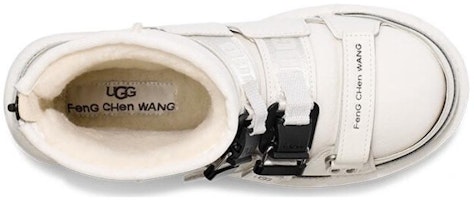 王逢陈/FENG CHEN WANG x UGG 二合一拖鞋 中筒 雪地靴 女款 白色 Purchase 王逢陈/FENG CHEN WANG x UGG 二合一拖鞋 中筒 雪地靴 女款 白色
