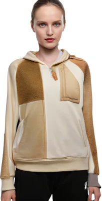 (W) Feng Chen Wang x UGG Patchwork Hoodie Beige Lelaki & Wanita 1143272 Purchase (W) Feng Chen Wang x UGG Patchwork Hoodie Beige Lelaki & Wanita 1143272