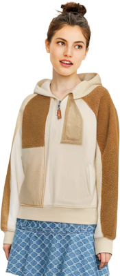 (W) Feng Chen Wang x UGG Patchwork Hoodie Beige Lelaki & Wanita 1143272 Sizing (W) Feng Chen Wang x UGG Patchwork Hoodie Beige Lelaki & Wanita 1143272