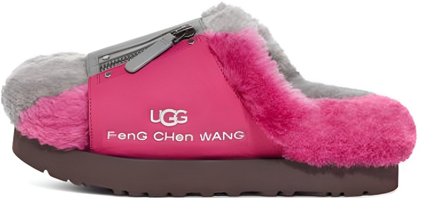 (Women) UGG Feng Chen Wang x Slipper 'Pink Grey Comfort' 1130072-GPK Buy (Women) UGG Feng Chen Wang x Slipper 'Pink Grey Comfort' 1130072-GPK