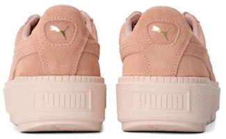 FENTY BEAUTY/蕾哈娜 x PUMA 高台痕跡 輕便防滑 低筒 滑板鞋 女款 粉紅色 Shop FENTY BEAUTY/蕾哈娜 x PUMA 高台痕跡 輕便防滑 低筒 滑板鞋 女款 粉紅色