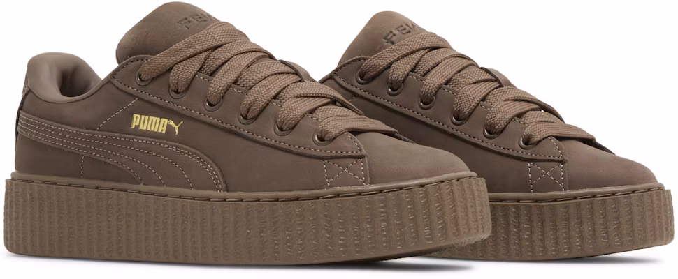 (女款)Fenty x Puma Creeper Phatty「大地色系包 - 完全灰褐色」399865-01 1