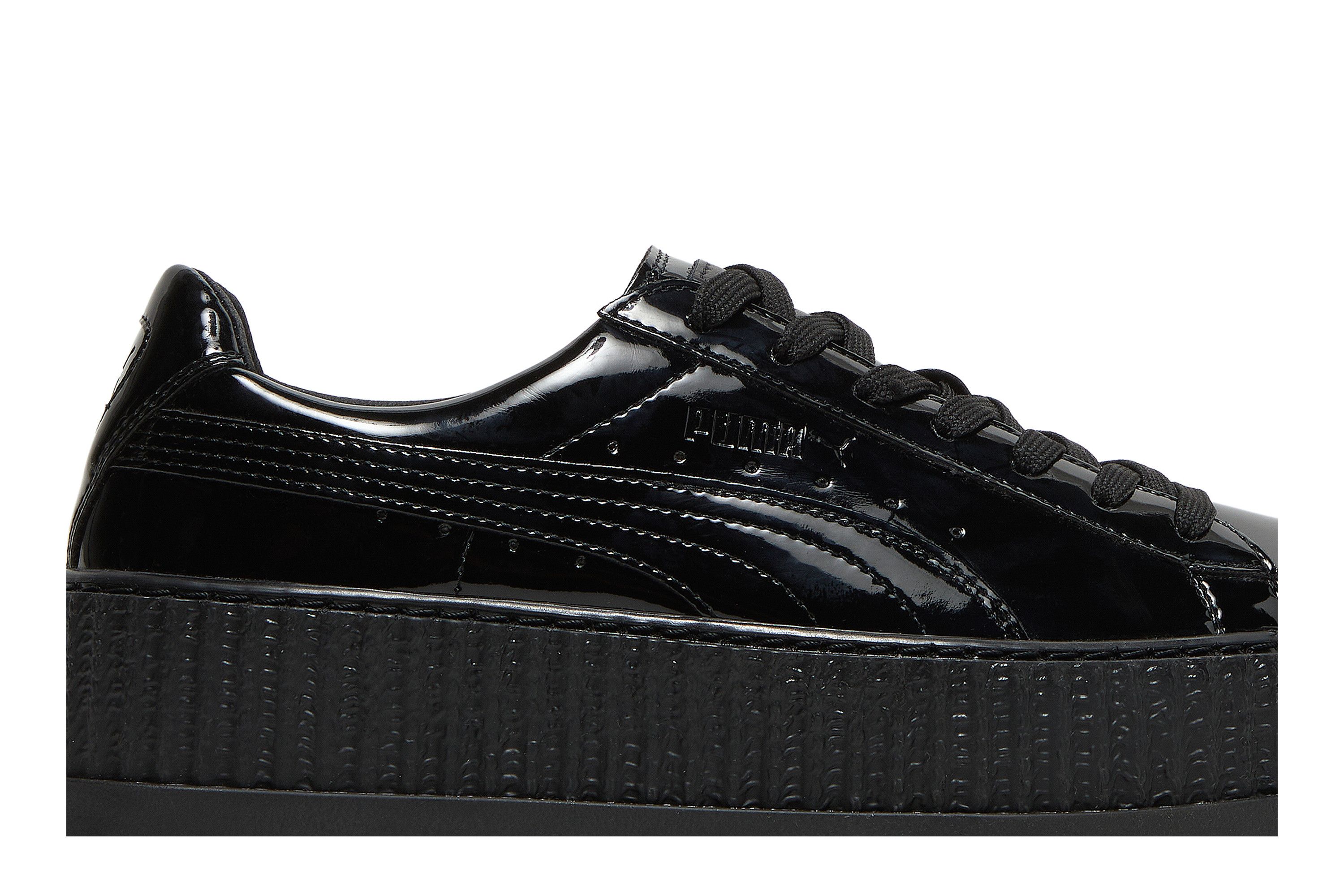 Lookbook （女款）Fenty x Puma 尖頭厚底漆皮鞋 '黑色' 366270-01