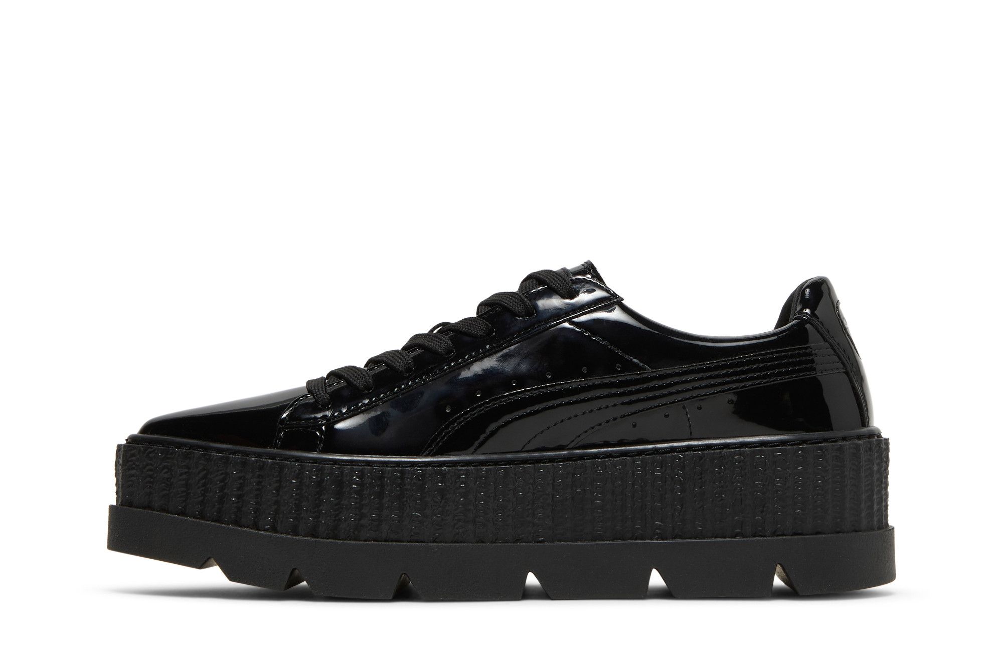 Shop （女款）Fenty x Puma 尖頭厚底漆皮鞋 '黑色' 366270-01