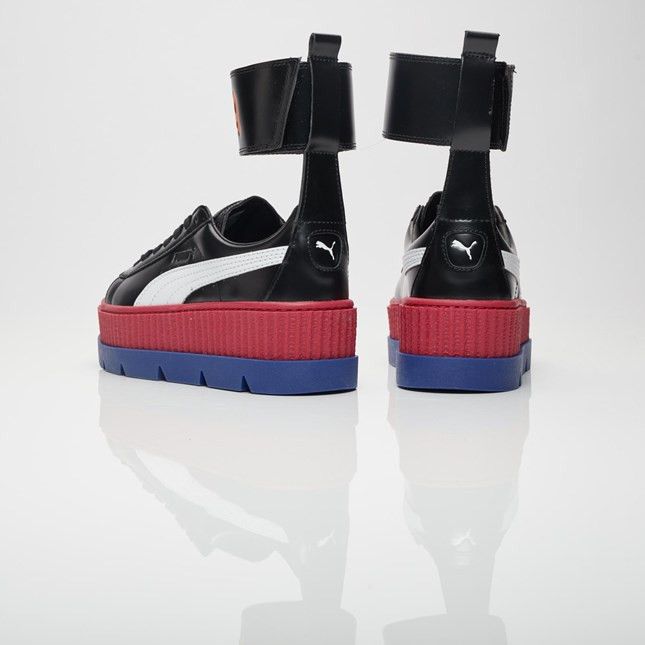 Shop (W) Fenty x Puma 脚踝带厚底鞋 '红芽' 366264-01