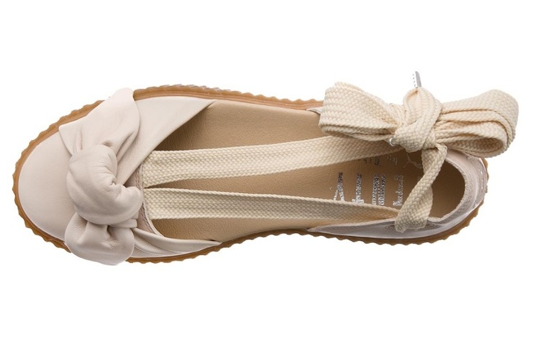 Lookbook (W) Fenty x Puma Bow Creeper Sandal 'Pink Tint' - Sandal Merah Jambu Fesyen wanita. 365794-02