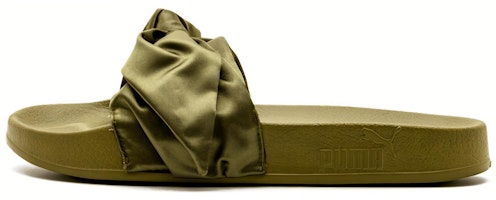 (Women) Fenty x Puma Bow Slide 'Olive' 365774-01 (Women) Fenty x Puma Bow Slide 'Olive' 365774-01