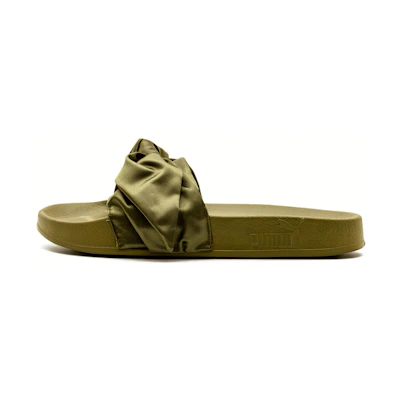 (W) Fenty Puma Bow Slide 'Olive'