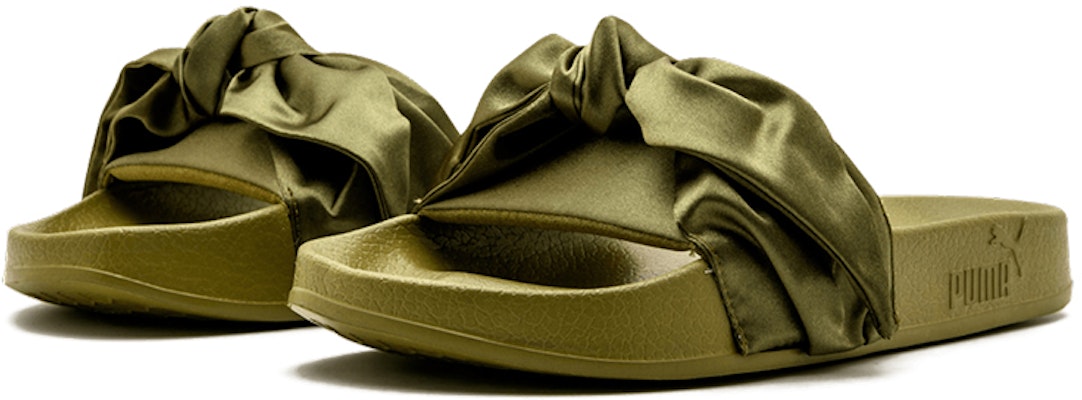 (Women) Fenty x Puma Bow Slide 'Olive' 365774-01 Order (Women) Fenty x Puma Bow Slide 'Olive' 365774-01