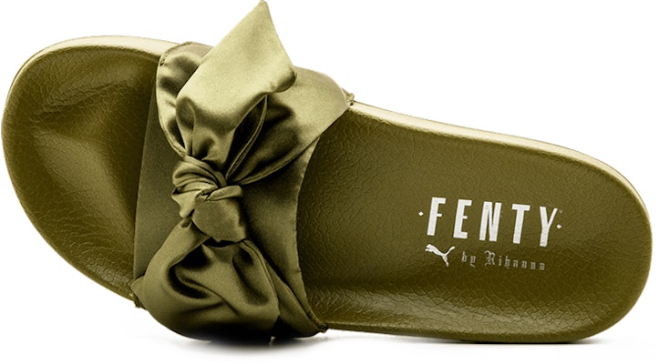 (Women) Fenty x Puma Bow Slide 'Olive' 365774-01 Lookbook (Women) Fenty x Puma Bow Slide 'Olive' 365774-01