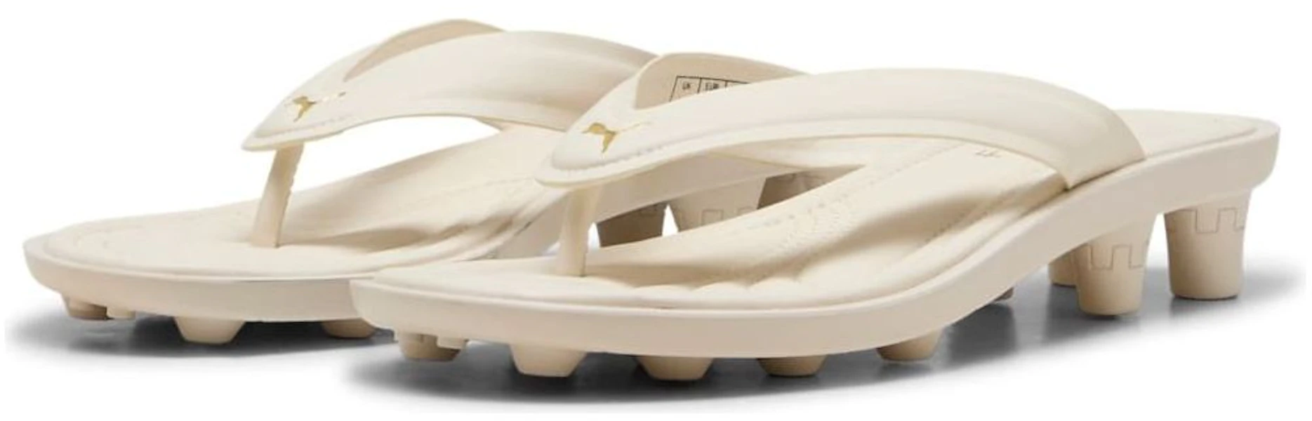(W) Fenty x Puma Cat Cleat Sandal ''Alpine Snow Gold'' Wanita Edisi Terhad. 404770-01 Lookbook (W) Fenty x Puma Cat Cleat Sandal ''Alpine Snow Gold'' Wanita Edisi Terhad. 404770-01