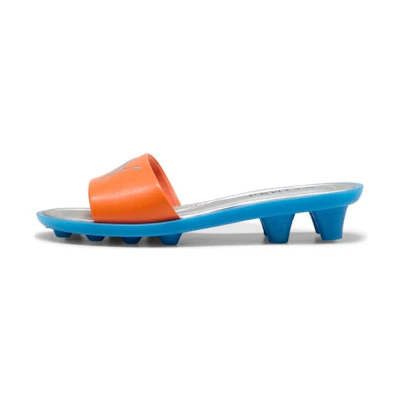 (W) FENTY Puma Cat Cleat Sandals 'Rickie Orange Racing Blue'