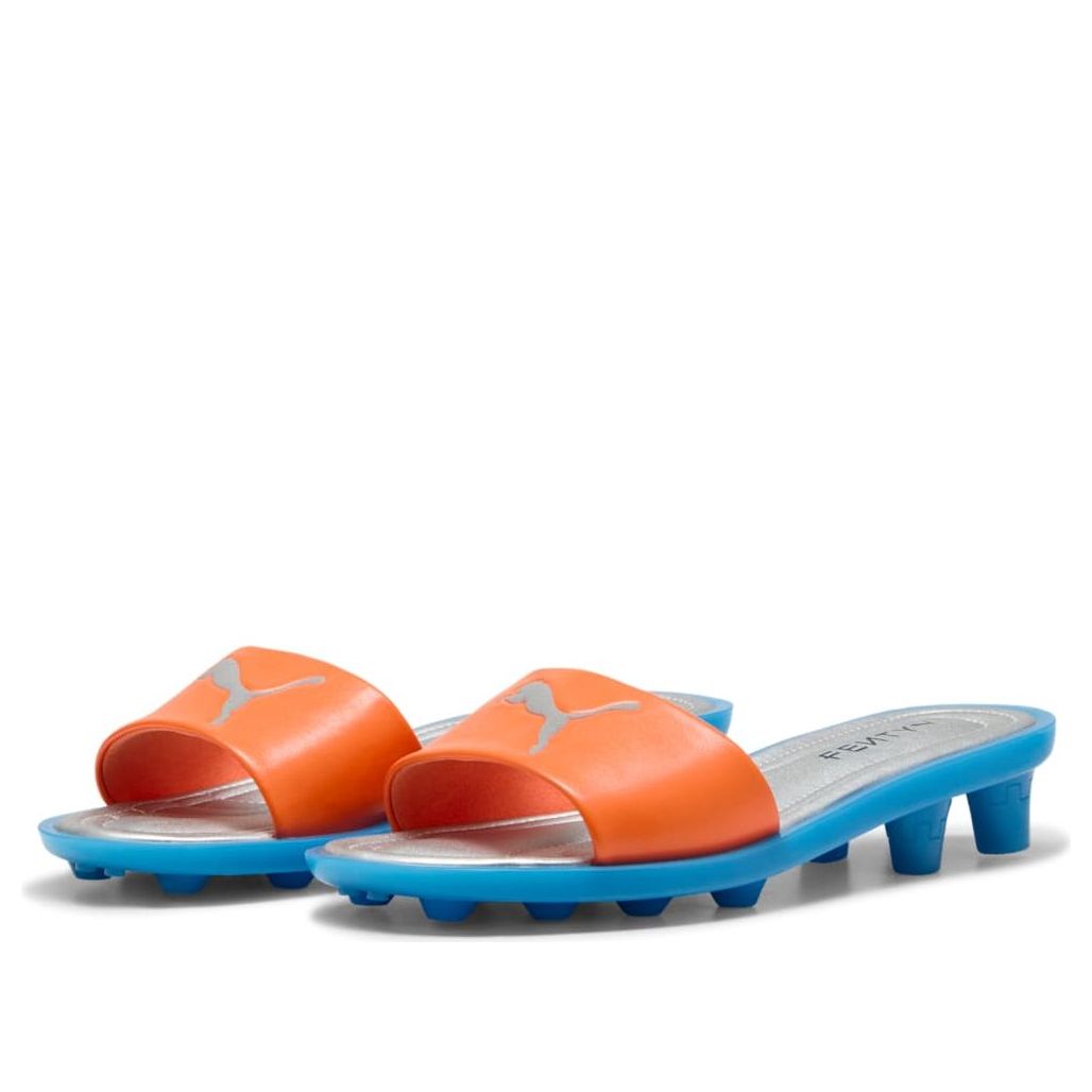 Details for (W) FENTY x Puma 貓釘涼鞋 ''Rickie Orange Racing Blue'' 橘藍配色 405980-01