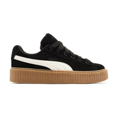 (W) Fenty Puma Creeper Phatty 'Black Warm White'
