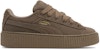 (W) Fenty x Puma Creeper Phatty 'Earth Tone Pack - Totally Taupe' dalam Taupe. 399865-01