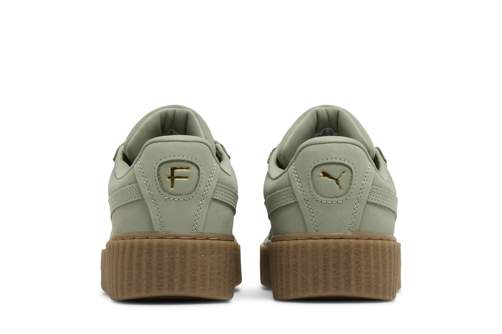 Sizing (W) Fenty x Puma Creeper Phatty ''Earth Tone Pack - Grün Nebel'' 399865-02