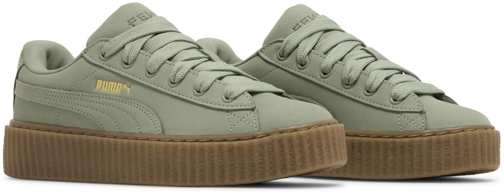 (Women) Fenty x Puma Creeper Phatty 'Earth Tone Pack - Green Fog' 399865-02 Cheap (Women) Fenty x Puma Creeper Phatty 'Earth Tone Pack - Green Fog' 399865-02