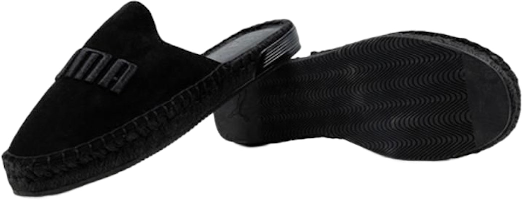(W) Fenty x Puma Alpargatas 'Triple Black' 367685-01 Shop (W) Fenty x Puma Alpargatas 'Triple Black' 367685-01