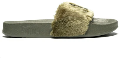 Order (Women) Fenty Fur Slide 'Burnt Olive' 367089-01