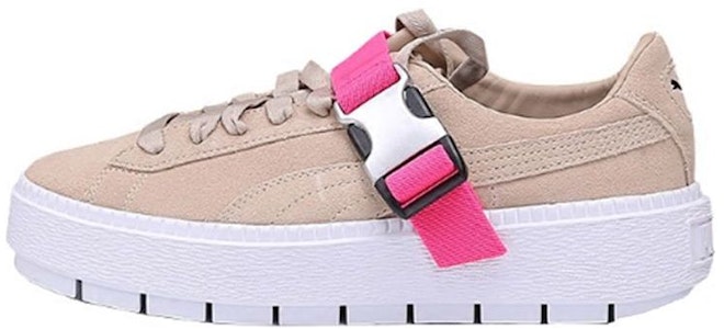 (W) Fenty x Puma Platform Trace Buckle 'Cement Pink' dalam warna Merah Jambu Simen. 367451-02 Buy (W) Fenty x Puma Platform Trace Buckle 'Cement Pink' dalam warna Merah Jambu Simen. 367451-02