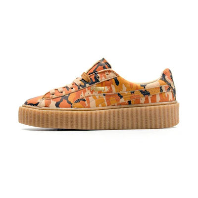 (W) Fenty Puma Suede Creepers 'Orange Camo'