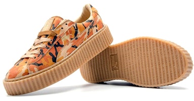 (女款)Fenty x Puma 麂皮厚底鞋 '橙色迷彩' 362341-01 Purchase (女款)Fenty x Puma 麂皮厚底鞋 '橙色迷彩' 362341-01