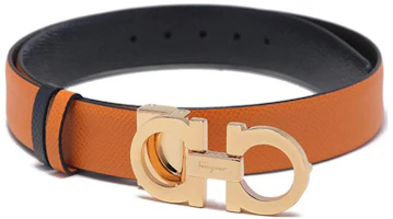 (Women) Ferragamo Adjustable Gancini Reversible Leather Belt 2.5CM. 23A565-752803 (Women) Ferragamo Adjustable Gancini Reversible Leather Belt 2.5CM. 23A565-752803