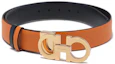 Buy (W) Ferragamo 可調節Gancini雙面皮革腰帶 2.5CM。 23A565-752803