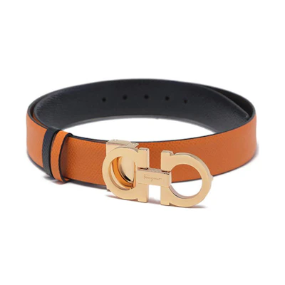 (Women) Ferragamo Adjustable Gancini Reversible Leather Belt 2.5CM. 23A565-752803