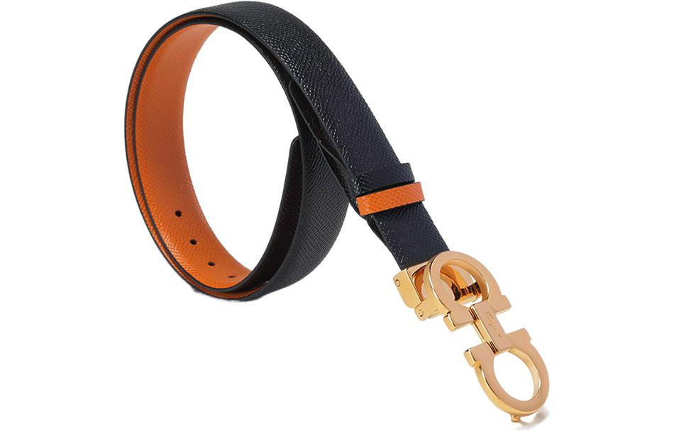 (Women) Ferragamo  Adjustable Gancini Reversible Leather Belt 2.5CM. 23A565-752803 圖 3
