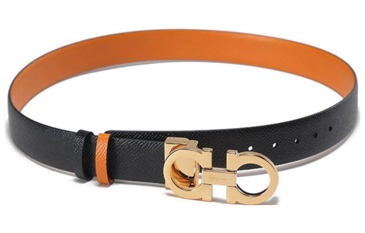 (Women) Ferragamo  Adjustable Gancini Reversible Leather Belt 2.5CM. 23A565-752803 圖 4