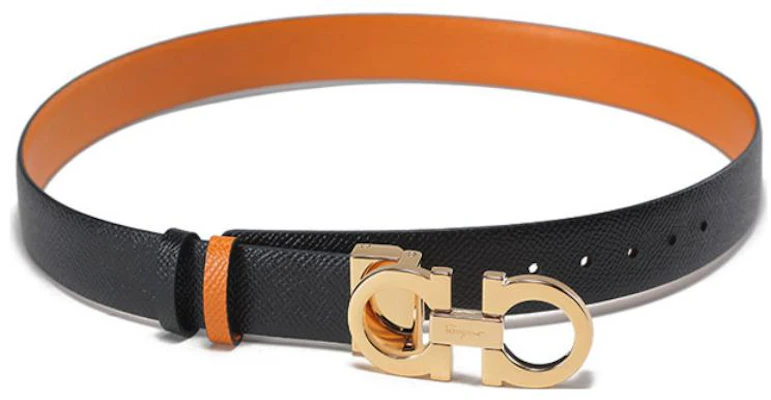 (W) Ferragamo 可調節Gancini雙面皮革腰帶 2.5CM。 23A565-752803 Shop (W) Ferragamo 可調節Gancini雙面皮革腰帶 2.5CM。 23A565-752803