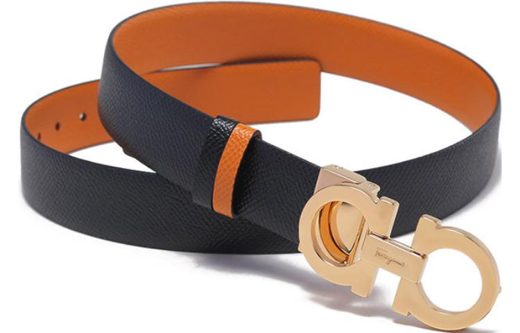 (Women) Ferragamo  Adjustable Gancini Reversible Leather Belt 2.5CM. 23A565-752803 圖 5