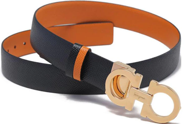 (W) Ferragamo 可調節Gancini雙面皮革腰帶 2.5CM。 23A565-752803 Purchase (W) Ferragamo 可調節Gancini雙面皮革腰帶 2.5CM。 23A565-752803